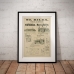 St. Kilda Auction Notice - Vintage Australian Real Estate Poster